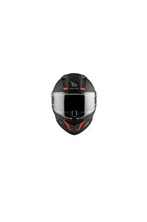 MT Stinger 2 Solid A1 Matt Full Face Mat Siyah Motosiklet Kaskı XL