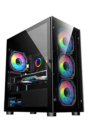 Mintra Lotus I5-4570 16GB 256GB SSD RX580 8GB Oyuncu Masaüstü Bilgisayarı