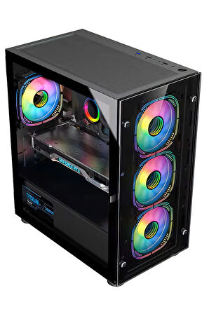 Mintra Live I5-10400f 16GB 512GB M.2 Nvme RX580 8GB 24"+24" Oyuncu Masaüstü Bilgisayarı