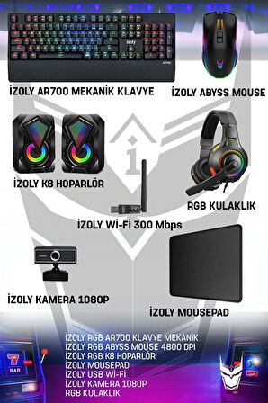 Mintra Live I5-10400f 16GB 512GB M.2 Nvme RX580 8GB 24"+24" Oyuncu Masaüstü Bilgisayarı