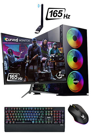 Mintra Athos X I5-12400f 16GB 512GB M.2 Nvme 1660s 6GB 24" 165hz Oyuncu Masaüstü Bilgisayarı