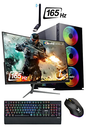 Mintra Faramir X I7-10700f 32GB 512GB M.2 Nvme Rtx 3060 12GB 24" 165hz Oyuncu Masaüstü Bilgisayarı