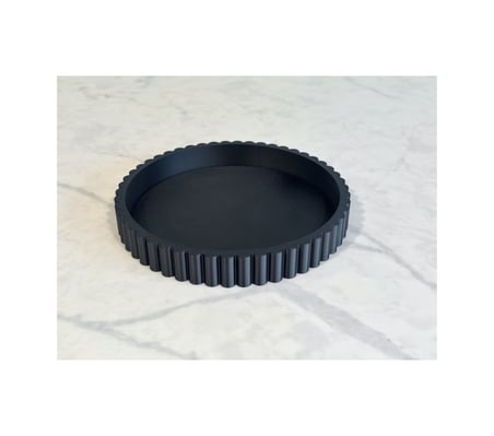 Dekoratif Sehpa Tepsisi Modern 3d Baskı Orta Sehpa Sunum Tepsisi