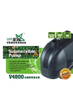 Venus Aqua V-4800 Akvaryum Kafa Motoru 4000lh