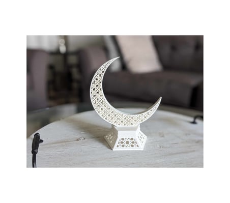 Ramazan Hilal Dekoratif Obje 3d Baskı Masaüstü Ramazan Süsü