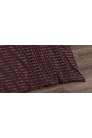 Bella Bambu Jakar Bordo Çift Kişilik Nevresim Takımı Battal Boy 6 Parça 1180 