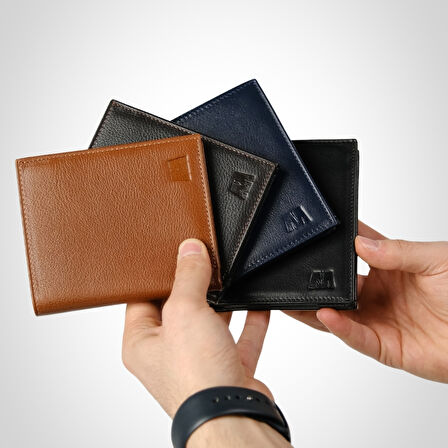 Hakiki Deri Erkek Cüzdan – İsim Baskılı, Kişiye Özel | Master 2908