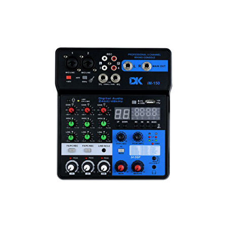 Dk Technology IM-150 4 Kanal Ses Mikseri