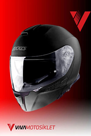 AXXIS GECKO SV SOLID A1 - MATT BLACK/XS