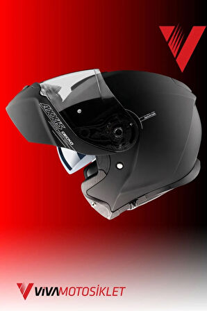 AXXIS GECKO SV SOLID A1 - MATT BLACK/XS