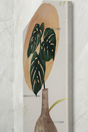 Minimalist Dekoratif Duvar Dekorasyonu Kanvas Soft Renkli Tablo