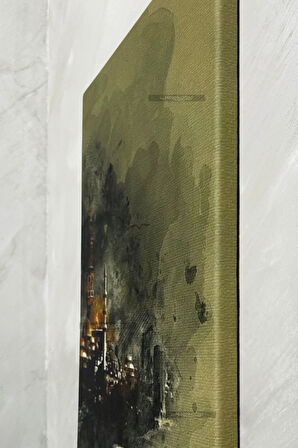 İstanbul Silüet Kanvas Baskı Tablo