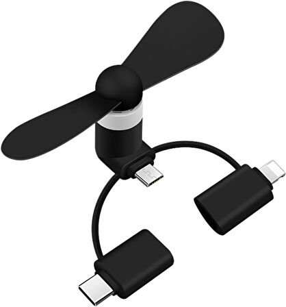 Alfalink  AFN-10 Telefon Mini Üç Girişli Usb Fan