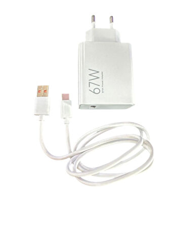 Blue Spectrum 67W 6.0A Hızlı Şarj Seti USB-TypeC