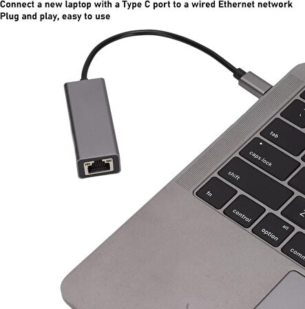 Alfalink AL-C70 USB To Type-C  3.0 Gigabit Ethernet Adaptör