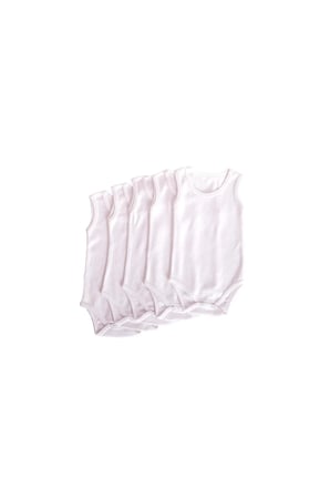 Lafiny Pamuk Çıtçıtlı Bebek Body Zıbın 5'li Paket 1369