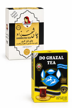 Shahrzad & Do Ghazal Bergamot Aromalı Dökme Siyah Çay 1000 gr
