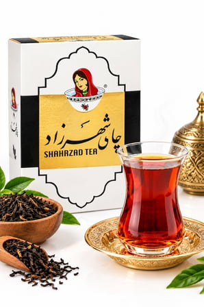 Shahrzad & Do Ghazal Bergamot Aromalı Dökme Siyah Çay 1000 gr