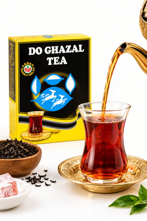 Shahrzad & Do Ghazal Bergamot Aromalı Dökme Siyah Çay 1000 gr
