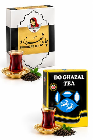 Shahrzad & Do Ghazal Bergamot Aromalı Dökme Siyah Çay 1000 gr