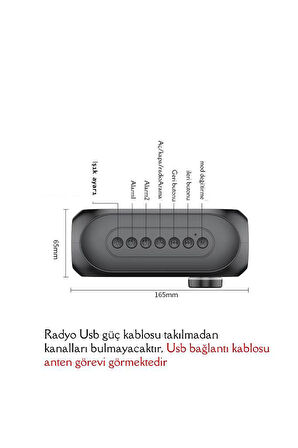 Alfalink BG-S8 Bluetooth Speaker HD Led Alarm Clock TF Card FM RadioTaşınabilir Speaker