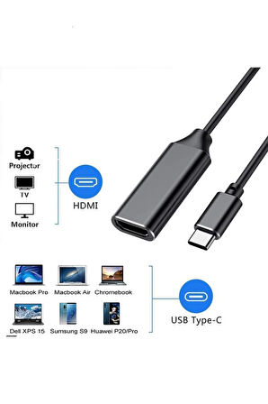 Alfalink AL-C55 Type-C to Ultra Hdmi 4K Adaptör