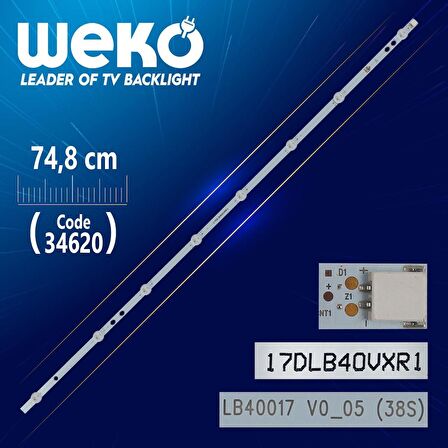 Weko 34620 Tv Ledi 74.5cm 8 LED (A)=LCD198/LCD199=Tek Adet Satılır