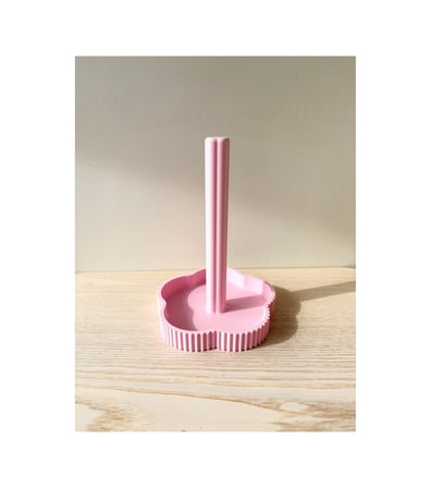 Toka Standı 3d Baskı Dekoratif Saç Tokası Organizeri Pembe