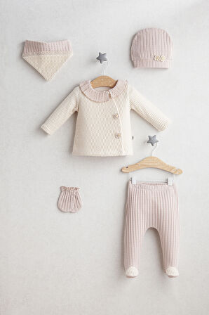 Tongs Baby Daisy Dream 5’Li Zıbın Set 5464 Pudra