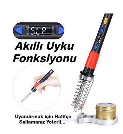 Yihua 928D-III 110 Watt Led Ekran Isı Ayarlı Akıllı Uyku Fonksiyonlu Kalem Havya