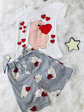 Baskılı Pijama Takımı 026