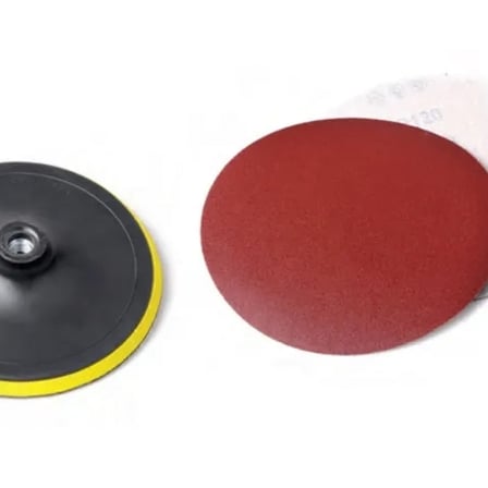 Cırtlı Disk Altı 180mm - Yedek Zımparalı