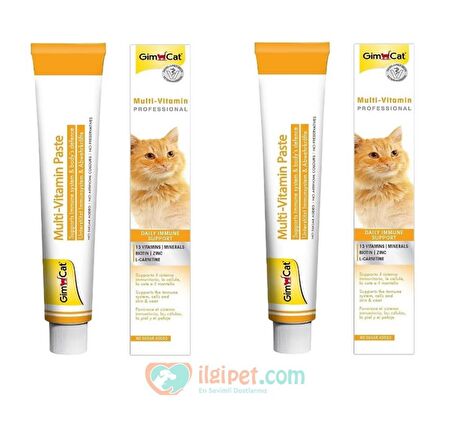 Gimcat Multivitamin 100 gr 2'li Paket Kedi Vitamini