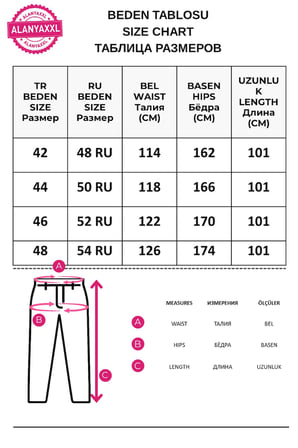 Büyük Beden Kemerli Yüksek Bel Likralı Balon Kesim Lastikli Paça Örme Kadın Pantolon
