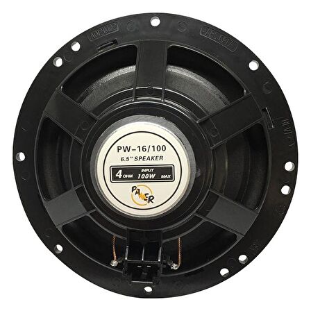 Powermaster PW-16/100 4 Ohm 100 Watt 16 Cm Tekli Hoparlör