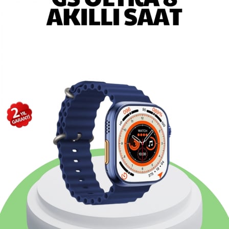 Akıllı Saat 2.05 İnç Su Geçirmez 360 Mah