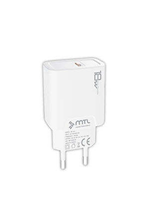 3 Amper 18w Micro Usb Hızlı Ev Tipi Şarj Seti Mt1311