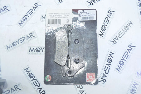 431-249  BRENTA ORGANIK FT 3201 HERO MODELLERİ ÖN FREN BALATASI (VELO)