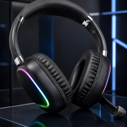 Rgb Siyah Kulaklık Max-17