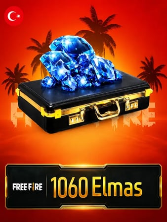 Free Fire 1060 Elmas EU/TR