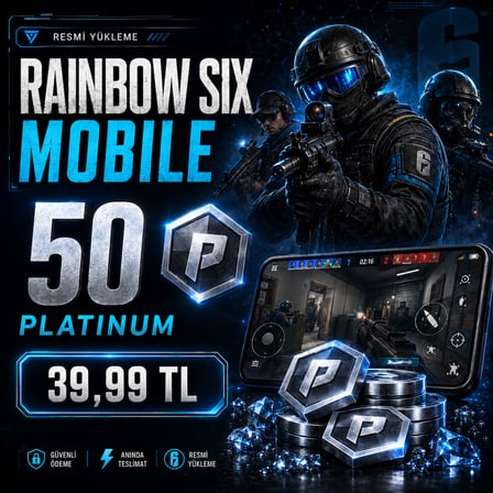 Rainbow Six Mobile - 50 Platinum