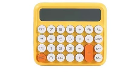 Onezero ZR740 JN-800 Junno Sarı Hesap Makinesi
