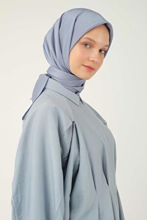 Soft Kraş Eşarp Gök Mavi