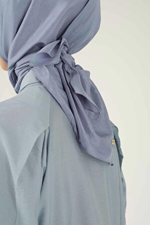 Soft Kraş Eşarp Gök Mavi