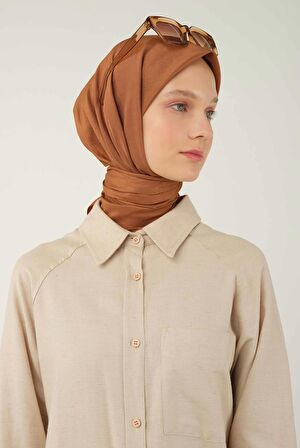 Soft Kraş Eşarp Karamel