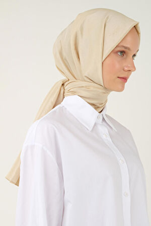 Soft Kraş Şal Gold Işıltı