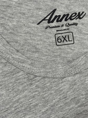 Yuvarlak Yaka Erkek Battal Düz Renk Pamuklu Basic Tshirt 