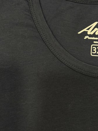 Yuvarlak Yaka Erkek Battal Düz Renk Pamuklu Basic Tshirt 