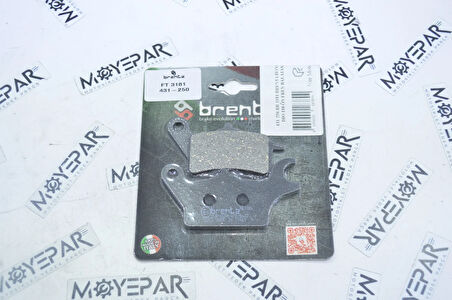 431-250 BR 3181 BRENTA HONDA DIO 110 ÖN FREN BALATASI