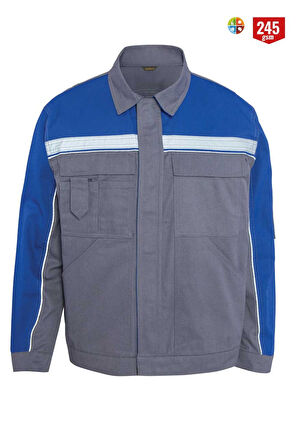 Myform 05117 Takım Master Gri / Saks Mavi